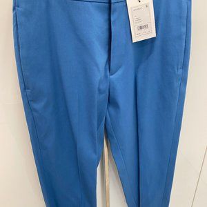 Theory Mens Logan Stretch Cotton Pants Lagoon